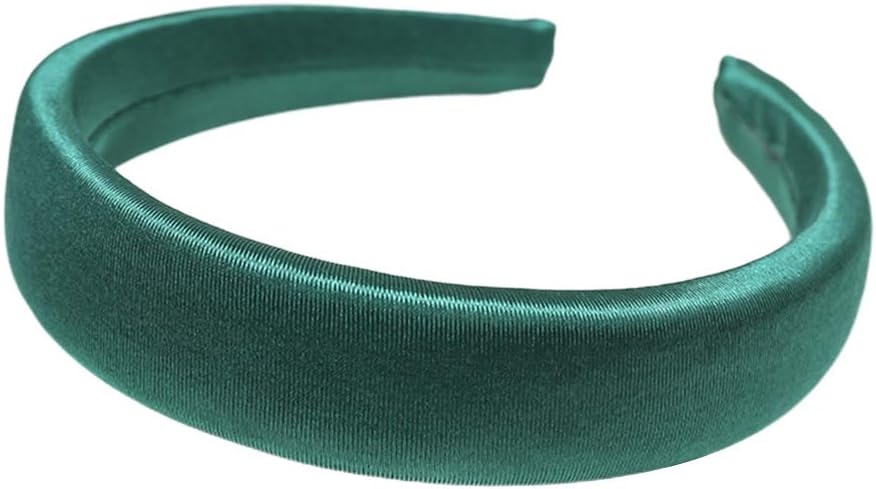 SHUXIN Women Wide Headband Bright Velvet Milk Fiber Headband Thick Sponge Padded Solid Wide Hair Hoop