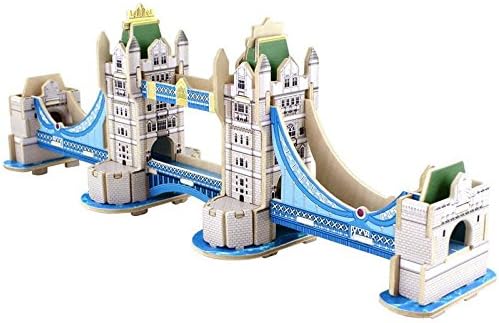 Wooden 3D Puzzle London Tower Bridge