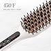 Remington Pro 2-In-1 Heated Straightening Brush with Thermaluxe Advanced Thermal Technology, Blush Pink, CB7480PA