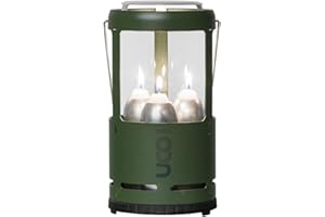 UCO Candlelier Candle Lantern, Candle Lanterns for Real Candles, Perfect Outdoor Gear for Camping or for Power Outages, Includes 3 Long Burning Candles