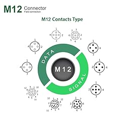 ECARCONETS M12 Sensor Connector 5 Pin Female A