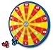 Diggin PopOut Darts Kids Hook-and-Loop Ball Target Game,Multi,00193