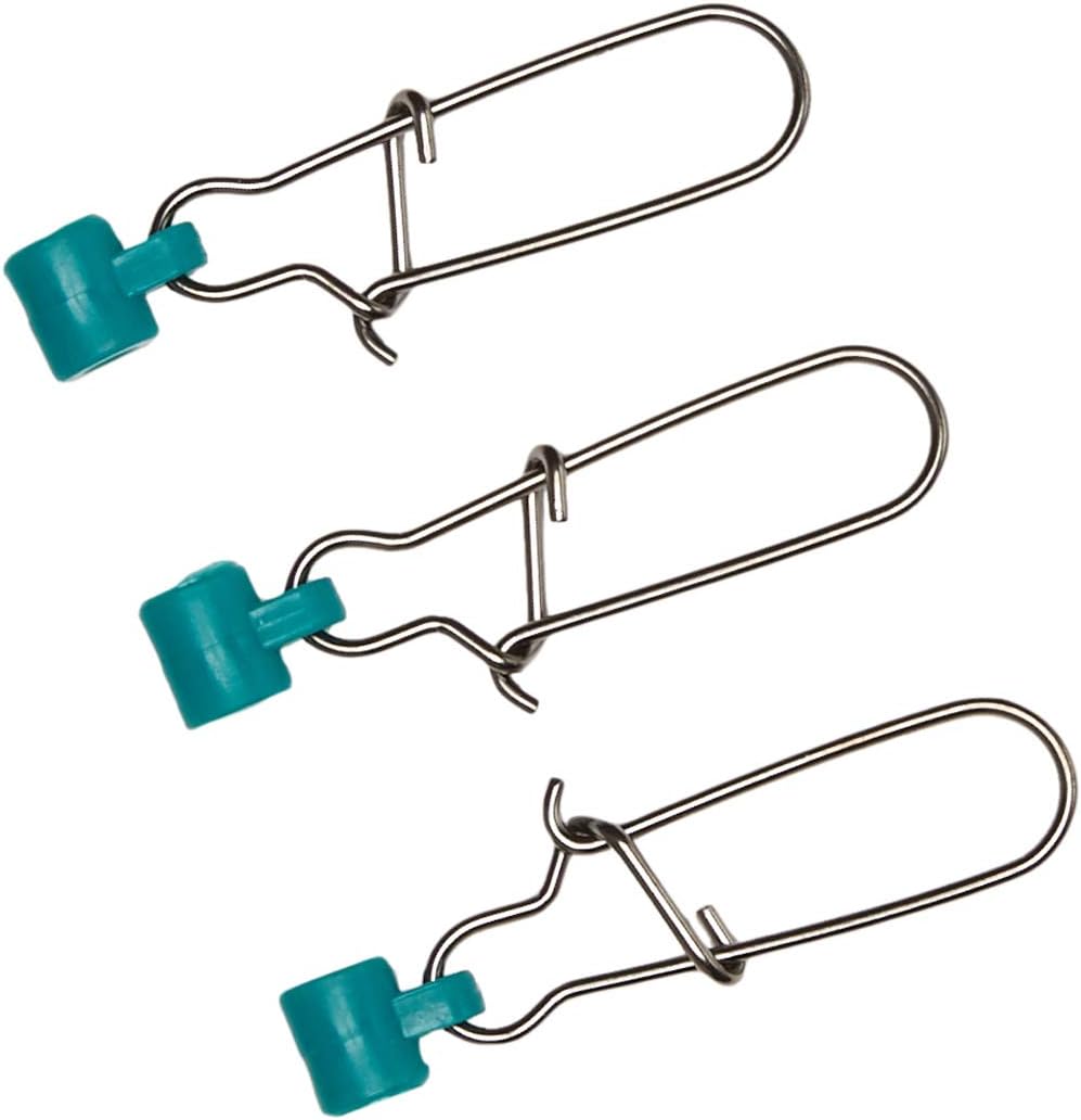 Fishing Swivels & Snaps 50 DUO LOCK SNAPS BLACK DUOLOCK SNAP SIZE 2