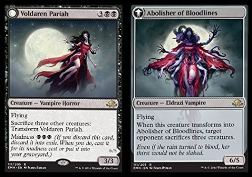 Magic: the Gathering - Voldaren Pariah // Abolisher of Bloodlines (111/205) - Eldritch Moon