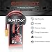 GARTPOT 1500mAh 4S LiPo Rechargeable Battery 75C 14.8V Pack with XT60 Plug for FPV Racing RC Quadcopter Helicopter Airplane Multi-Motor Hobby DIY Parts (2pcs)