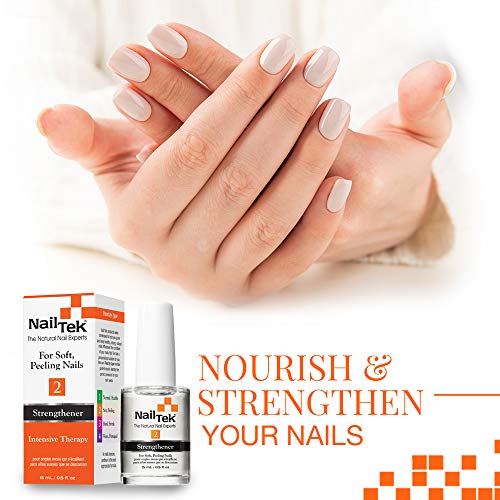 Nail Tek Intensive Therapy 2 For Weak, Thin, Soft, Peeling Nails, with