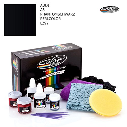 AUDI A3 / PHANTOMSCHWARZ PERLCOLOR - LZ9Y / COLOR N DRIVE TOUCH UP PAINT SYSTEM FOR PAINT CHIPS AND SCRATCHES / PRO PACK