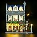 BRIKSMAX Parisian Restaurant Led Lighting Kit- Compatible with Lego 10243 Building Blocks Model- Not Include The Lego Set
