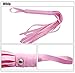 8 pcs Adult Sexy Costume Women Clothes Restraint Kit Leather Luxury Handcuffs Toy (pink)