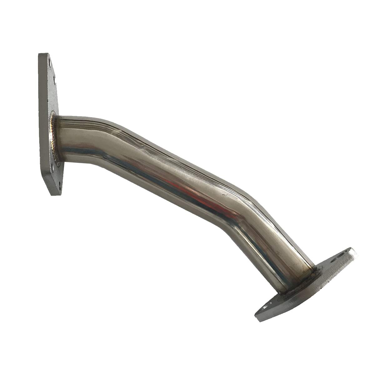 BEMOFRLAY Exhaust Manifold Stainless Turbo Up-pipe Non-Reso Exhaust Pipe Fit for 2002-2016 Impreza/W