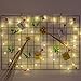 BOHON Star String Lights Battery Powered 20 LEDs Twinkle Fairy String Lights Timer for Bedroom Christmas Tree Indoor Wedding Party Metal Rattan Star Handicraft Decor Warm White