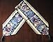 Manual Table Runner, Old World Italy Woven Tapestry with Tassels