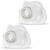 2 Packs Reliable Silicone Cushion for AirFit F40 Full Face Replacement Cushion (M)