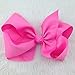 XIMA 20pcs 8inch baby Boutique Grosgrain Ribbon Hair Bows Clips for Baby girls Hair bows (With Alligator, Mixcolors)