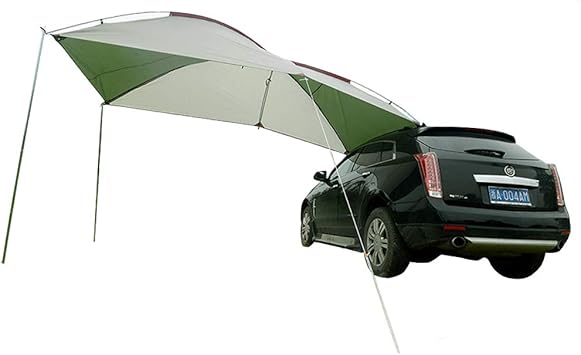 Amazon タープ テント カーサイドタープ 車用 日よけ カーテント 大きなサイズ 設営簡単 単体使用可能 アウトドア テント 釣り 公園 登山 車中泊 キャンプ Ocamabe タープ