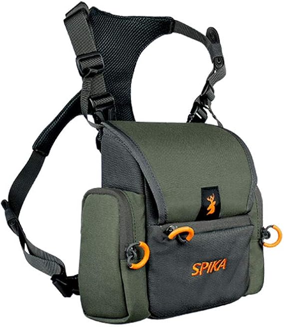 SPIKA Camo Hunting Chest Pack Front Pouch Bino Backpack Adjustable Vest