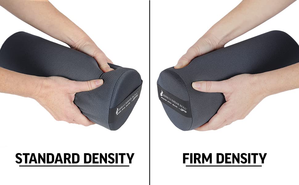 The Original McKenzie Lumbar Roll Firm Density Low Back Support For