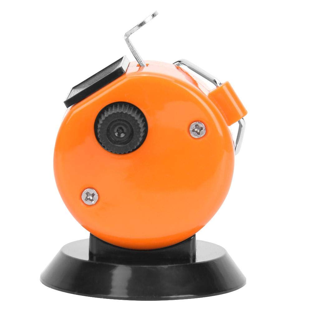 Hilitand Manual Tally Counter 4-Position ABS Shell Counting Tool Mechanical Desktop Point Counter can be Cleared (Orange)