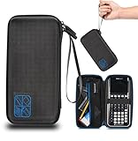 Supremery for Texas Instruments TI-84 CE Plus Graphing Calculator Hard Carrying Travel Storage Case Bag - Black/Blue