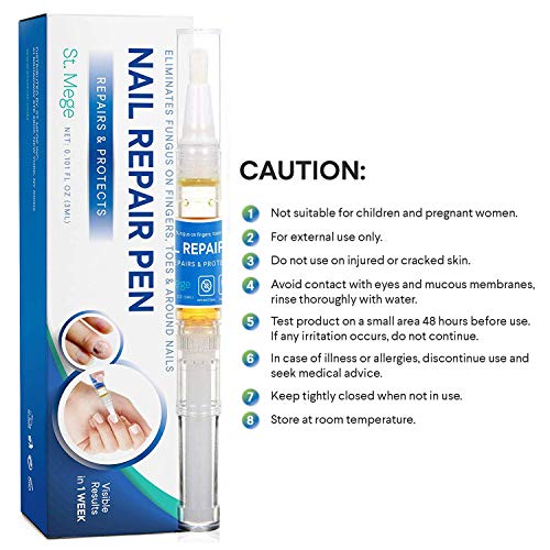 St. Mege, Fungus Stop Fungus Nail Repair Pen 4 Pens included,Natural Fungal Nail Care Solution for Fingernails and Toenails, Perfect for Strengthening Unhealthy Nails         - Thumbnail 6