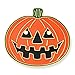 PinMart's Halloween Pumpkin Jack-O'-Lantern Holiday Lapel Pin 1