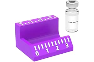 Vial Label Applicator - 3ml/10ml Precision Bottle Tool, Reusable Label Placement Device, Accurate Alignment Accessory | Easy 