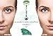          Akarell Jade Roller & Gua Sha SET 100% Real Chi Himalayan Jade Anti Aging Skincare Therapy Tool Jade Facial Roller Depuffing Anti-Wrinkle Treatment Facial Beauty Roller for Face De Puffer Massager      
