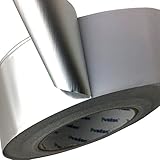 Pusdon Multi-Purpose Aluminum Foil Tape, Silver, 2-Inch x 60 Yards (51mm x 55m)