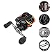 Cisno 11BB 6.3:1 10+1BB Ball Bearings Right Hand Bait Casting Fishing Reel Bait Casting Reels (Black)