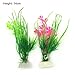 Pietypet Fish Tank Decorations Plants with Rockery View, 9pcs Green Aquarium Plants Plastic and Aquarium Mountain Reef Rock Cave Resin Fish Tank Ornament Decorationthumb 4