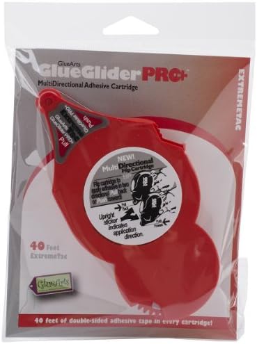 Glue Arts GlueGlider Pro Plus Extreme Refill Cartridge, 0.312-Feet x 40-Feet by Glue Arts