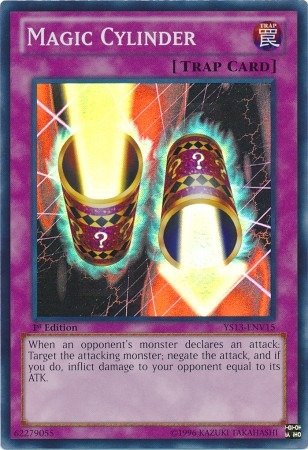 Yu-Gi-Oh! - Magic Cylinder (YS13-ENV15) - Super Starter Power-Up Pack - 1st Edition - Super Rare