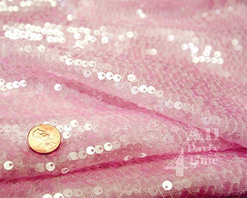 48" Blush Pink Sequin Tree Skirt