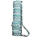 IUGA Yoga Mat Bag Easy Access Zipper with 2 Functional Storage Pockets, Fine Canvas with Eco Printing, Adjustable Shoulder Strapthumb 1
