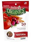 Jobe's Organics Vegetable & Tomato Fertilizer Spikes, 2-7-4 Time Release Fertilizer for All Vegetables, Herbs and Tomato Plants, 50 Spikes per Package