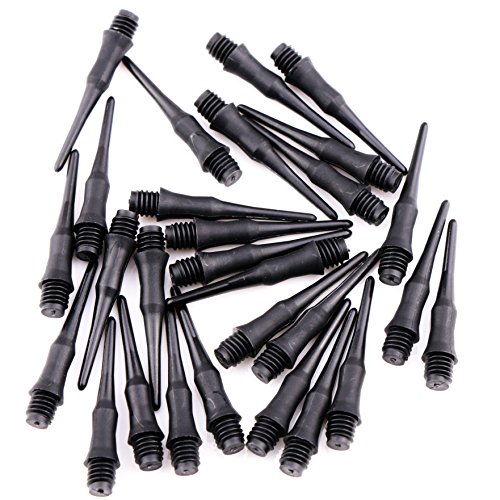 300 Packs of Dart Points Plastic Soft Tips For Electronic Darts 2BA Screw Thread Dart Accessory