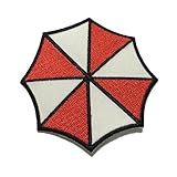 Resident Evil Umbrella Patch Stars Corporation Medium Size Embroidered Sew Iron On Patch - APPLIQUE EMBROIDERED - Clothing Shirts Pants Novelty Iron on with heat or sew on - Decorate Bags Caps Towels - Safe Non-toxic - 100% Money Back