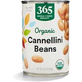 365 by Whole Foods Market,Organic Cannellini Beans,15.5 Ounce,(Pack of 6)
