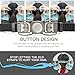 COOLOO Swim Goggles Men, 2 Pack Swimming Goggles for Women Kids Adult Anti-Fog,Black & Blue