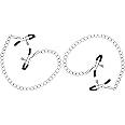2PCS Body Clips Body Clamps Non Piercing Body Ring Women's Faux Body Piercing Jewelry Body Chain Body Rings Body Clips Adjustable Pressure Body Clamps Body Chains Necklace Stainless Steel Great Gift