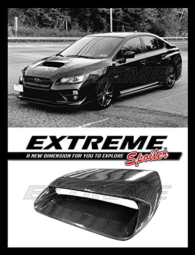 Amazon スバル Wrx Sti Va系 カーボン エアロ ベントフード カバー ボンネット ダクト 14 リアスポイラー 車 バイク