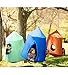 Go! HangOut HugglePod Hanging Tree or Ceiling Play Tent for Kids - Indoor or Outdoor Use - Interior LED Lights - 45'' diam. x 54'' - Bright Blue