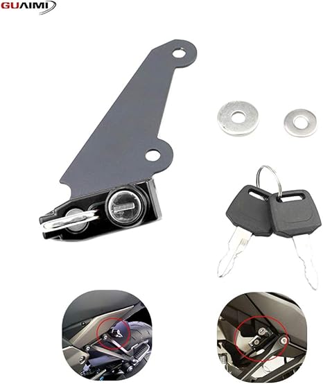 yamaha mt 09 helmet lock