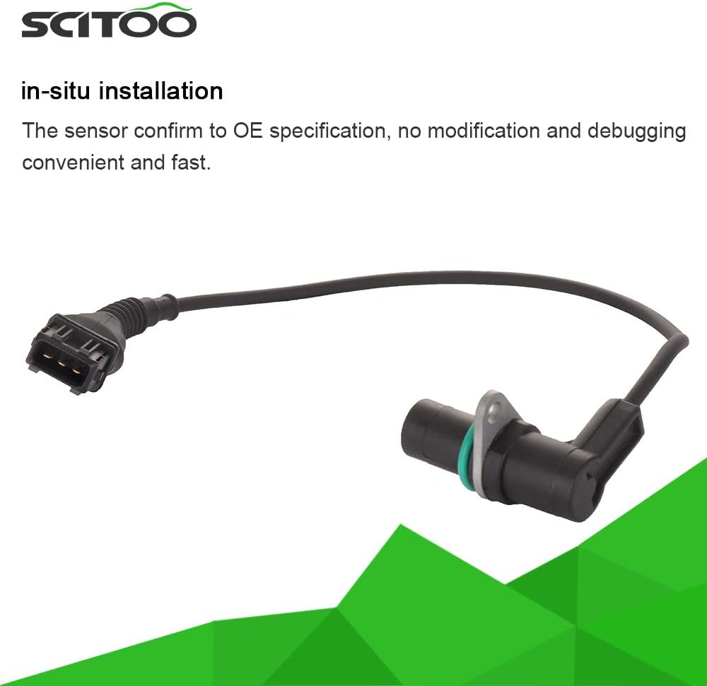 CPS Fit for BMW E34 E36 E39 M50 M52 Camshaft Sensor SCITOO 12141703221