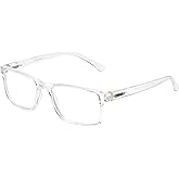 Medspex Blue Light Blocking Reading Glasses Men Women Designer Rectangular Computer Readers Trendy Durable Modern Eyeglass