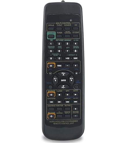 Reemplace El Control Remoto Axd7536 Para El Receptor Av Pion
