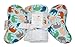 Baby Elephant Ears Head Support Pillow & Matching Blanket Gift Set (Blue Elephant)