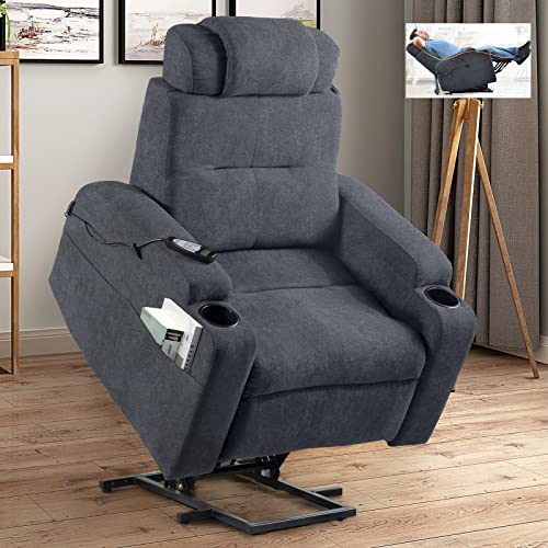 Electric Power Lift Chairs Recliners for Elderly with Massage and Heat