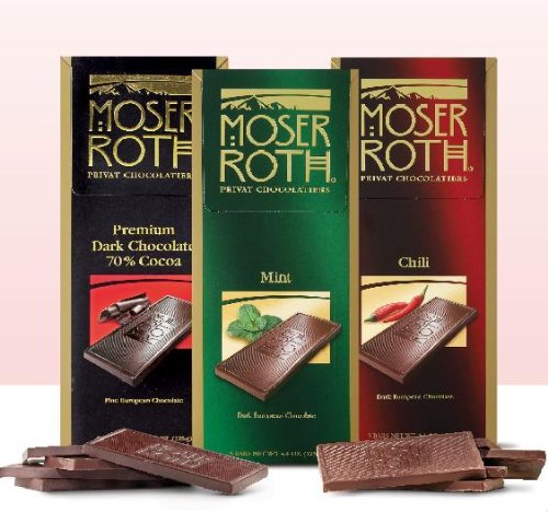 Amazon.com : Moser Roth German Dark Chocolate/Sea Salt, Lot of (3) Bars ...