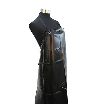 LUOEM Wasserdichte Unisex PVC Schürze für Metzger Küche
